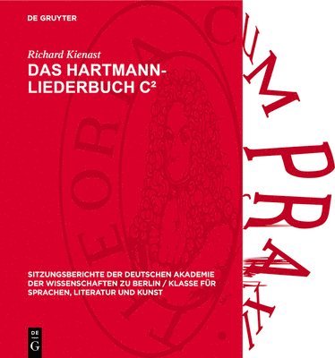 Richard Kienast - Das Hartmann-Liederbuch C2, Inbunden