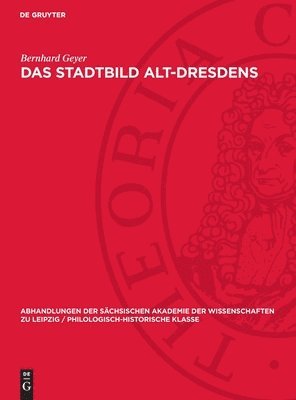 Das Stadtbild Alt-Dresdens 1