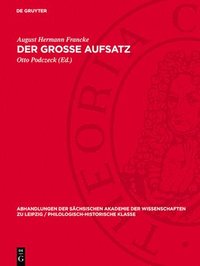 bokomslag Der grosse Aufsatz