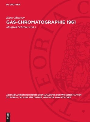 Gas-Chromatographie 1961