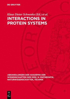 bokomslag Interactions in Protein Systems