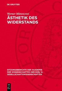 bokomslag Ästhetik des Widerstands