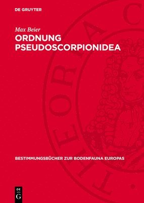 bokomslag Ordnung Pseudoscorpionidea