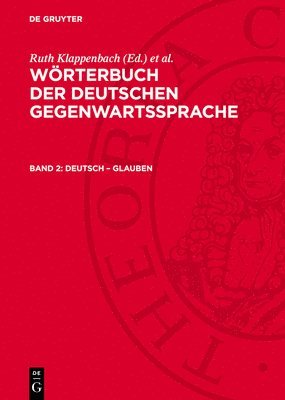 bokomslag Wörterbuch der deutschen Gegenwartssprache, Band 2, Deutsch - Glauben