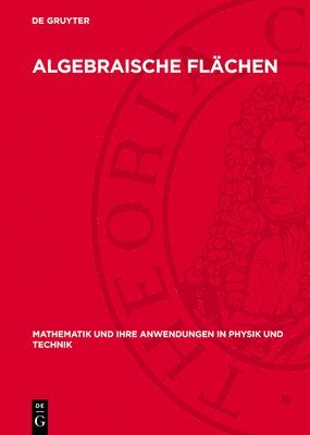 Algebraische Flächen 1