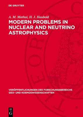 bokomslag Modern Problems in Nuclear and Neutrino Astrophysics