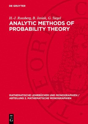 bokomslag Analytic Methods of Probability Theory