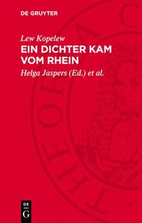 bokomslag Ein Dichter kam vom Rhein