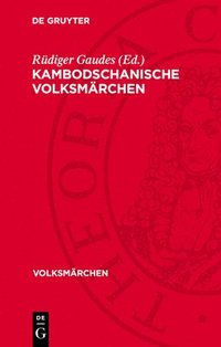 bokomslag Kambodschanische Volksmärchen