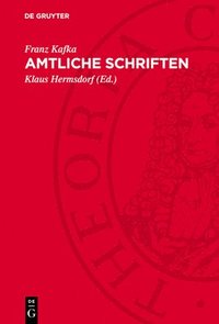 bokomslag Amtliche Schriften
