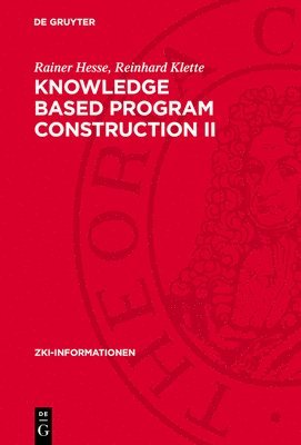 bokomslag Knowledge Based Program Construction II