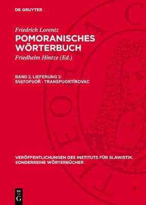 Friedrich Lorentz - Sv́a̧topuȯř - transpuortïrovac, Inbunden