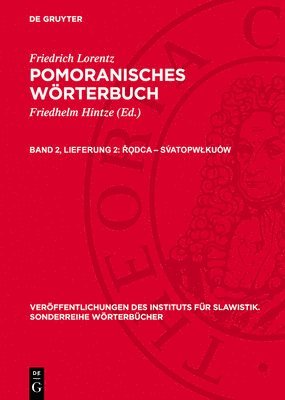 Friedrich Lorentz, Friedhelm Hintze - Řǫdca - Sv́atopwlkuȯw, Inbunden