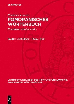 Friedrich Lorentz, Friedhelm Hintze - Ṕana - řo̧d, Inbunden