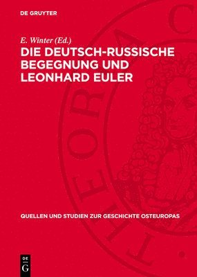E Winter - deutsch-russische Begegnung und Leonhard Euler, Inbunden