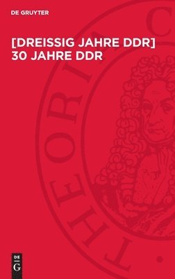 bokomslag [Dreißig Jahre DDR] 30 Jahre DDR