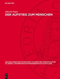 bokomslag Der Aufstieg Zum Menschen