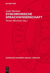 bokomslag Synchronische Sprachwissenschaft