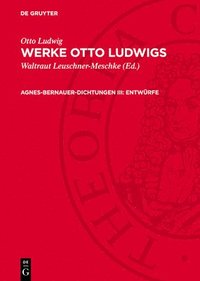 bokomslag Agnes-Bernauer-Dichtungen III: Entwürfe