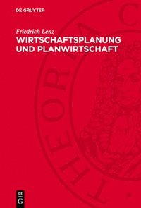 bokomslag Wirtschaftsplanung und Planwirtschaft