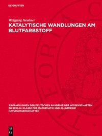 bokomslag Katalytische Wandlungen Am Blutfarbstoff