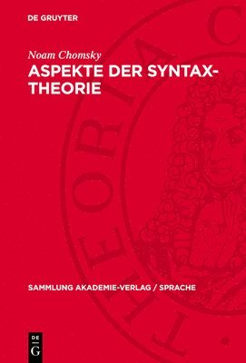 bokomslag Aspekte Der Syntax-Theorie