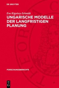 bokomslag Ungarische Modelle Der Langfristigen Planung