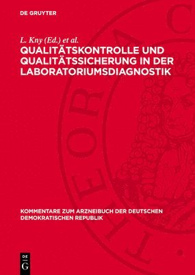 bokomslag Qualitätskontrolle Und Qualitätssicherung in Der Laboratoriumsdiagnostik