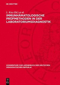 bokomslag Immunhämatologische Prüfmethoden in Der Laboratoriumsdiagnostik