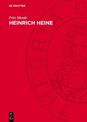 bokomslag Heinrich Heine: Chronik Seines Lebens Und Werkes