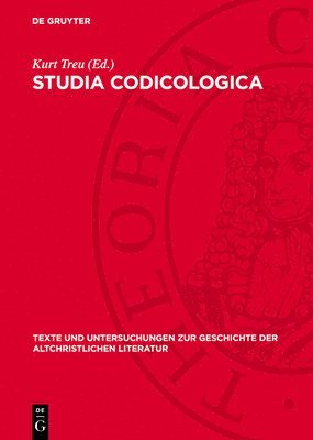 Studia Codicologica 1