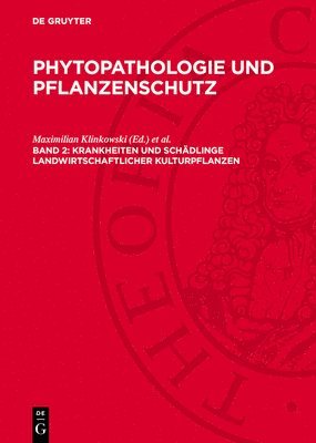 bokomslag Krankheiten und Schädlinge landwirtschaftlicher Kulturpflanzen