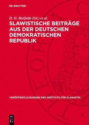 bokomslag Slawistische Beiträge Aus Der Deutschen Demokratischen Republik: Zum 50. Jahrestag Der Grossen Sozialistischen Oktoberrevolution