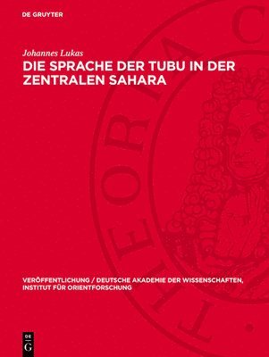 Die Sprache Der Tubu in Der Zentralen Sahara