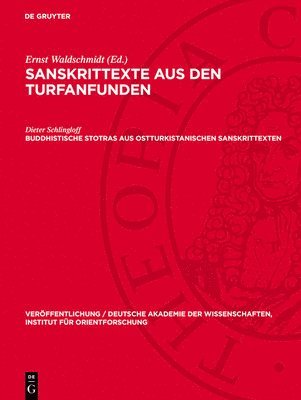 bokomslag Buddhistische Stotras aus ostturkistanischen Sanskrittexten