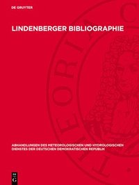 bokomslag Lindenberger Bibliographie