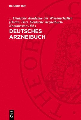 bokomslag Deutsches Arzneibuch: Nachtrag 1959