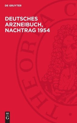 bokomslag Deutsches Arzneibuch, Nachtrag 1954