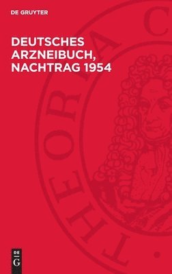 Degruyter - Deutsches Arzneibuch, Nachtrag 1954, Inbunden