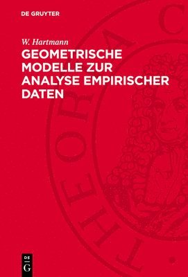 bokomslag Geometrische Modelle Zur Analyse Empirischer Daten