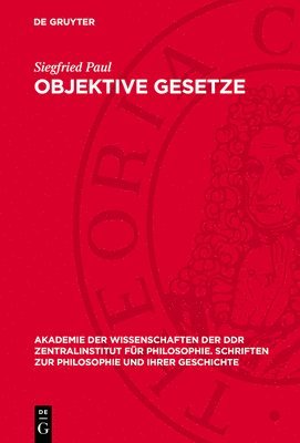 bokomslag Objektive Gesetze: Klassifizierung, Symbolische Darstellung, Mathematische Abbildung