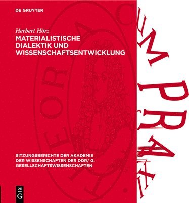 bokomslag Materialistische Dialektik Und Wissenschaftsentwicklung