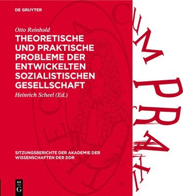 bokomslag Theoretische Und Praktische Probleme Der Entwickelten Sozialistischen Gesellschaft