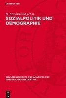 bokomslag Sozialpolitik und Demographie