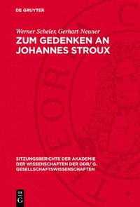 bokomslag Zum Gedenken an Johannes Stroux: Sozialer Lebensprozess Und Erziehung