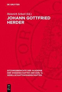 bokomslag Johann Gottfried Herder: Zum 175. Todestag Am 18. Dezember 1978