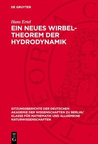 bokomslag Ein Neues Wirbel-Theorem Der Hydrodynamik