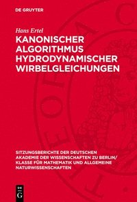 bokomslag Kanonischer Algorithmus Hydrodynamischer Wirbelgleichungen