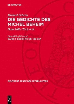Michael Beheim, Hans Gille, Ingeborg Spriewald - Gedichte Nr. 148-357, Inbunden