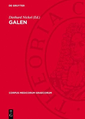 bokomslag Galen: Über Die Anatomie Der Gebärmutter